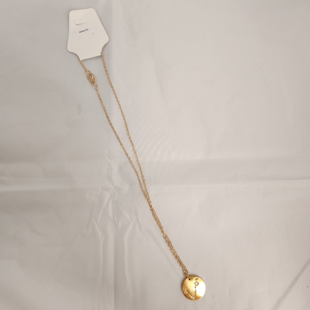 Pieces Constellation Coin Necklace Boho Gold Chain NWT